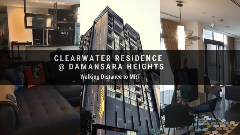 Kediaman Servis untuk Disewa di Damansara City Residency (DC Residensi) - Jimmy Lee - Clearwater residence - 5 min to DC-Selling RM 950K - PropertyGuru.com.my