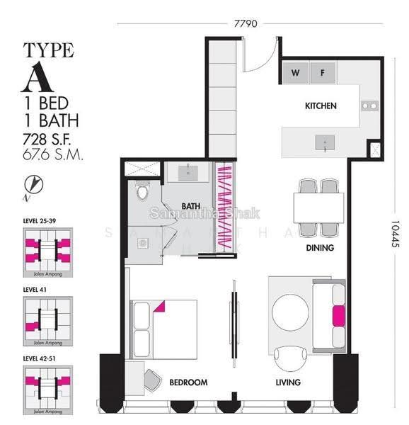 Service Residence for Sale at Tropicana The Residences - Samantha Shak - PropertyGuru.com.my