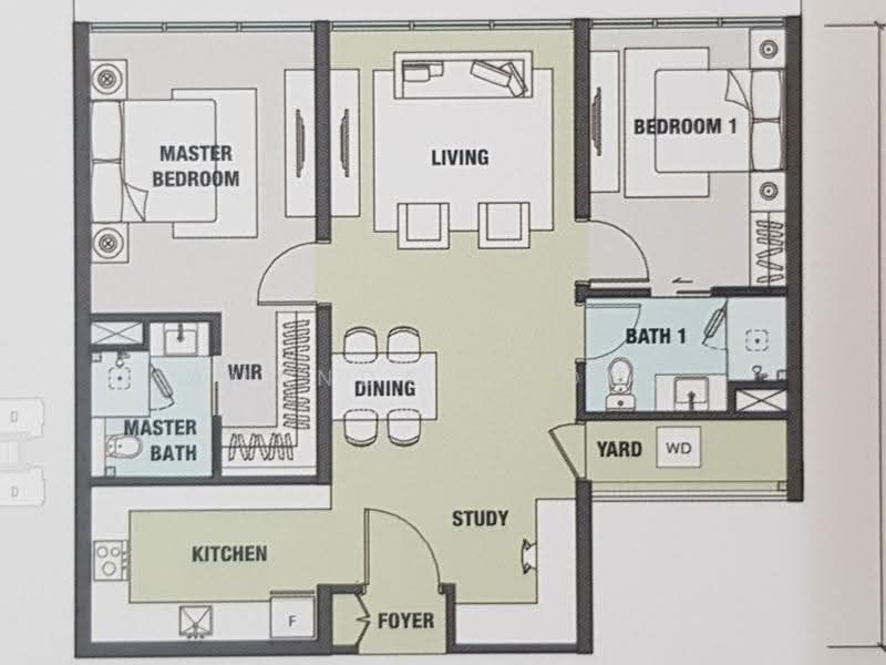 Service Residence for Rent at Aria - Amanda Chong - PropertyGuru.com.my