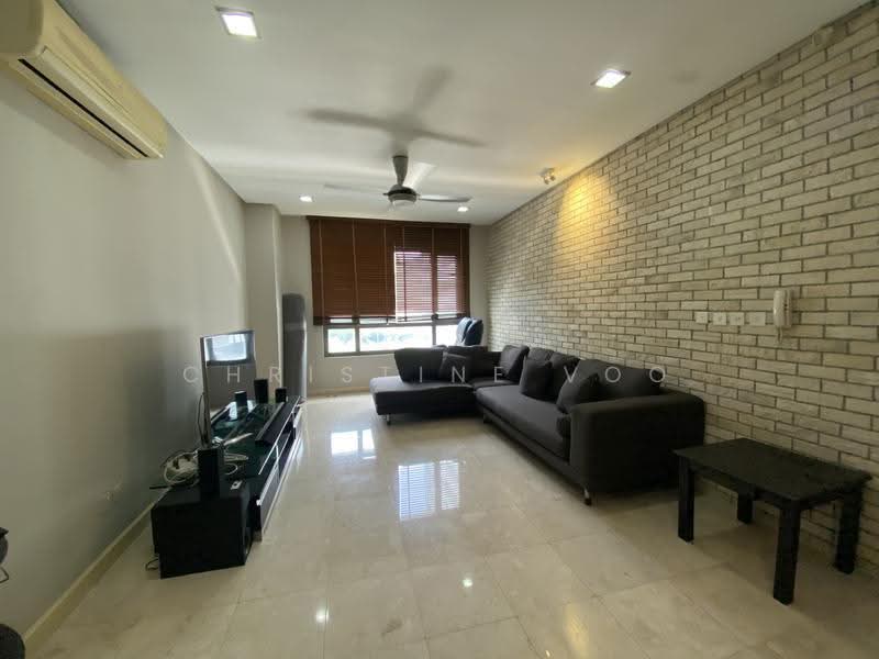 Condominium for Sale at The Capsquare Residences - Christine Voo - Living Room - PropertyGuru.com.my
