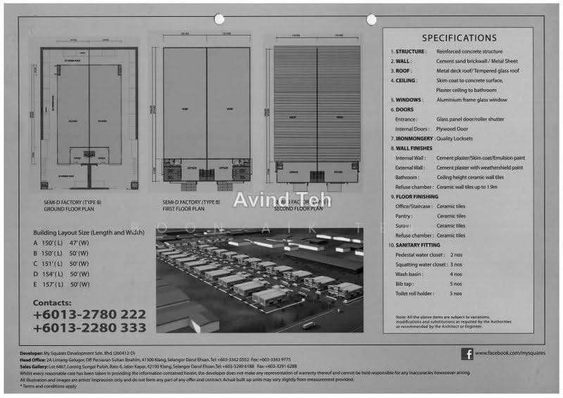 Semi-D Factory for Sale in Klang Selatan (Klang) - Boon Aik Teh - PropertyGuru.com.my