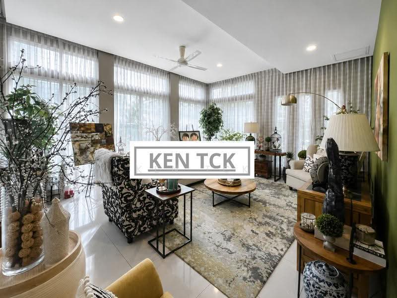 Rumah Berkembar untuk Dijual di Tropicana Indah PoolVilla Tropicana (Tropicana) - Ken TCK - Living Room - PropertyGuru.com.my