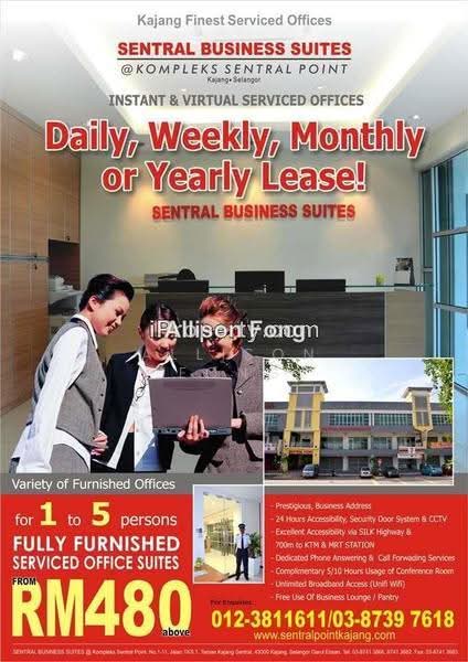 Office for Rent in Kajang (Kajang) - Allison Fong - PropertyGuru.com.my