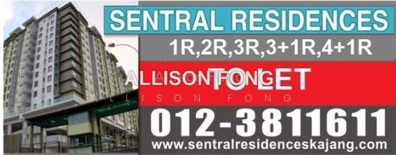Pangsapuri untuk Disewa di Sentral Residences I & II - Allison Fong - PropertyGuru.com.my