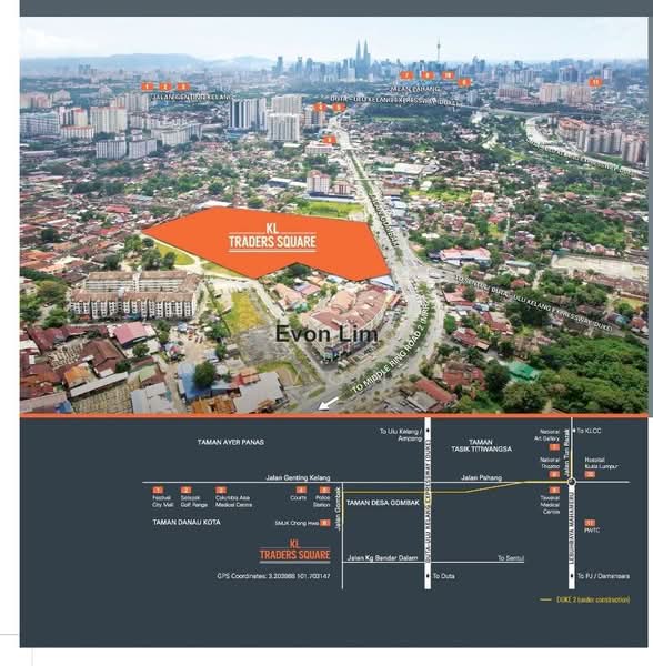 Kedai / Pejabat untuk Dijual di Kl Traders Square (Setapak) - Evon Lim - PropertyGuru.com.my