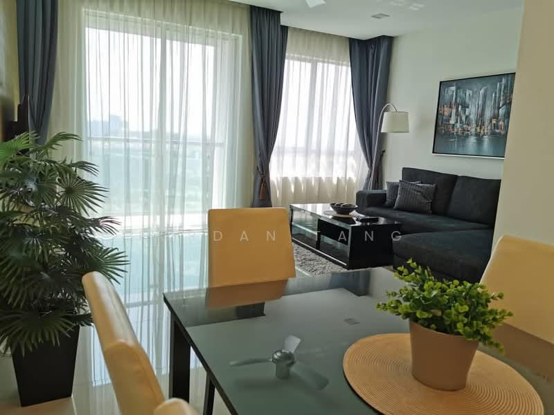 Kediaman Servis untuk Disewa di Solaris Dutamas - Jordan Tang - Living Room - PropertyGuru.com.my