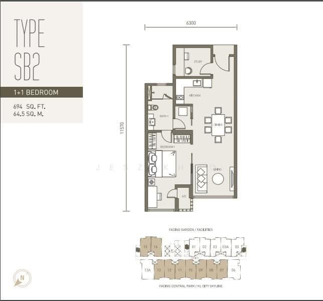 Pangsapuri untuk Dijual di V Residence Suites @ Sunway Velocity - JESZ KHOO - PropertyGuru.com.my