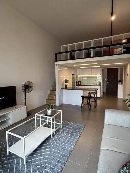 Service Residence for Sale at Establishment Bangsar (Menara Teguh Bangsar) - Swee Leng Loh - Living Room - PropertyGuru.com.my