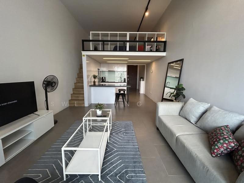Service Residence for Sale at Establishment Bangsar (Menara Teguh Bangsar) - Swee Leng Loh - Living Room - PropertyGuru.com.my