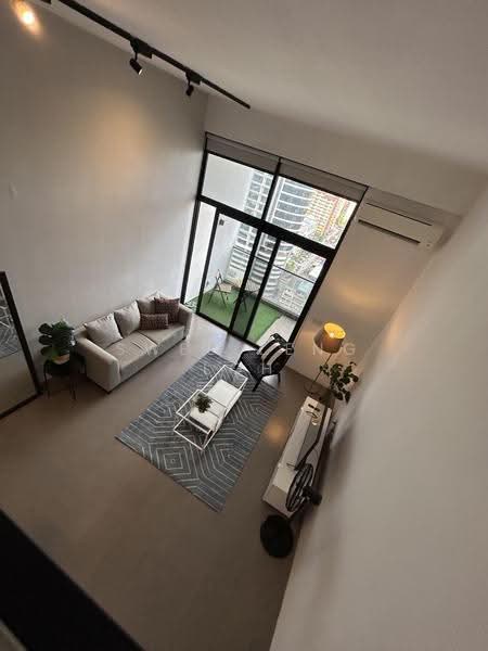 Service Residence for Sale at Establishment Bangsar (Menara Teguh Bangsar) - Swee Leng Loh - Living Room - PropertyGuru.com.my