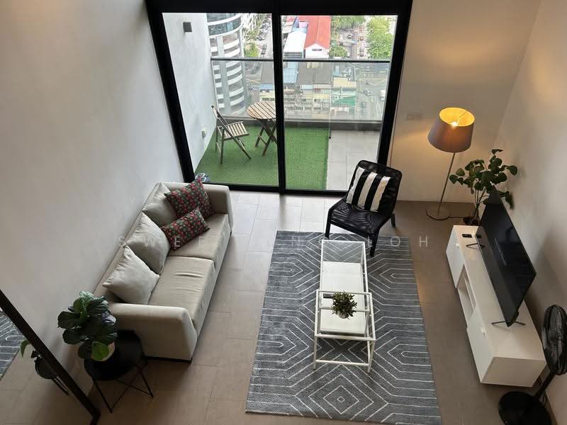 Service Residence for Sale at Establishment Bangsar (Menara Teguh Bangsar) - Swee Leng Loh - Living Room - PropertyGuru.com.my