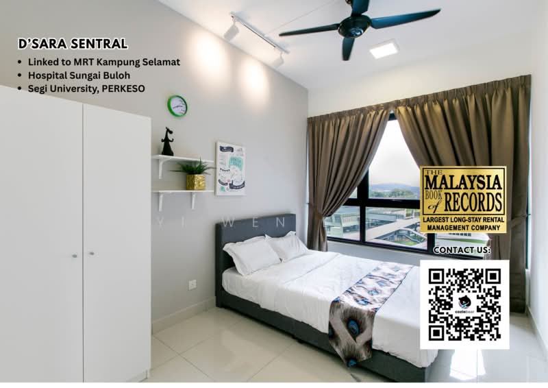 Service Residence for Rent at D'sara Sentral - Yi Wen Lee - PropertyGuru.com.my