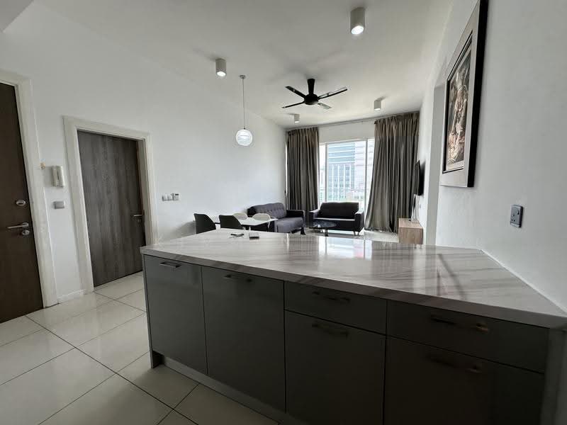 Kediaman Servis untuk Disewa di M Suites - Kimmin Low - Living Room - PropertyGuru.com.my