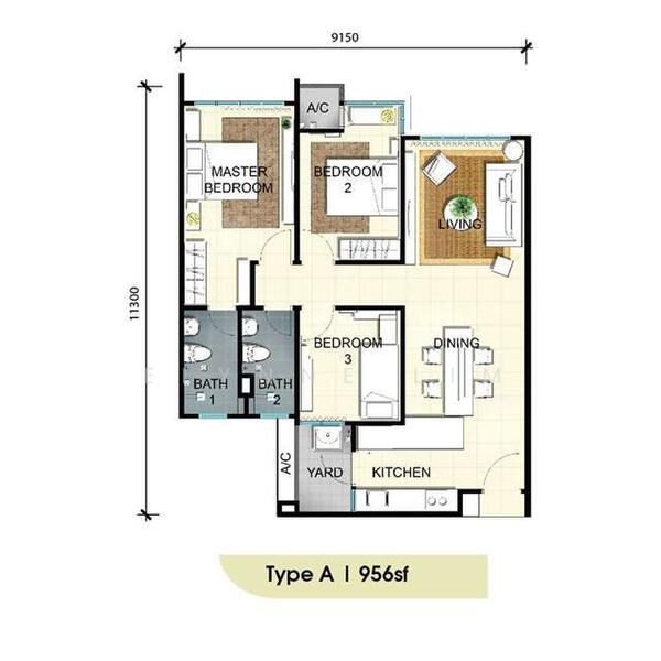 Service Residence for Rent at Savanna Executive Suite @ Southville City - Elynne Lim - PropertyGuru.com.my