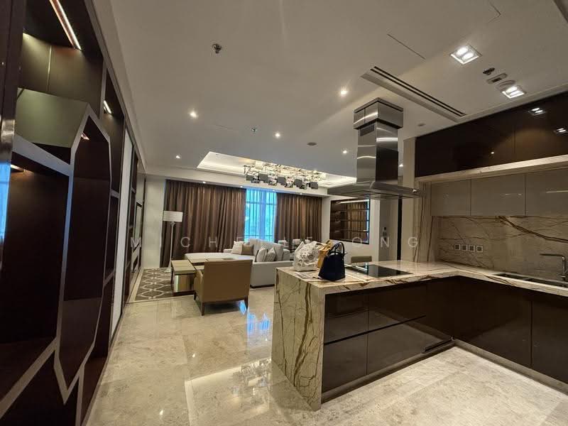 Kediaman Servis untuk Disewa di The Ritz-Carlton Residences - Michelle Ong - Living Room - PropertyGuru.com.my