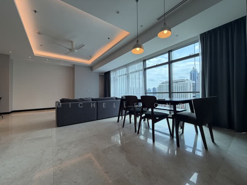Service Residence for Rent at The Ritz-Carlton Residences - Michelle Ong - Living Room - PropertyGuru.com.my