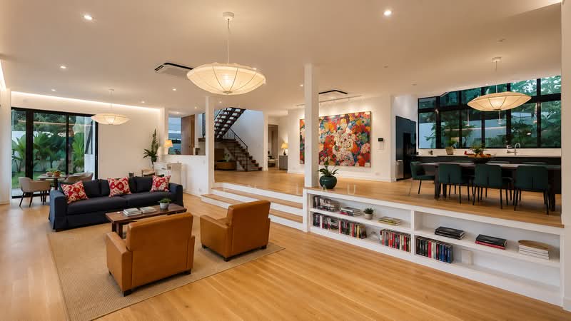Bungalow House untuk Dijual di Taman Bukit Pantai (Bangsar) - Jen Lau - Living Room - PropertyGuru.com.my