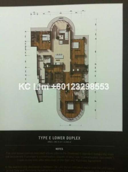 Kondominium untuk Dijual di 11 Mont Kiara @ MK11 - KC Lim - Lower duplex 3,056sf - PropertyGuru.com.my