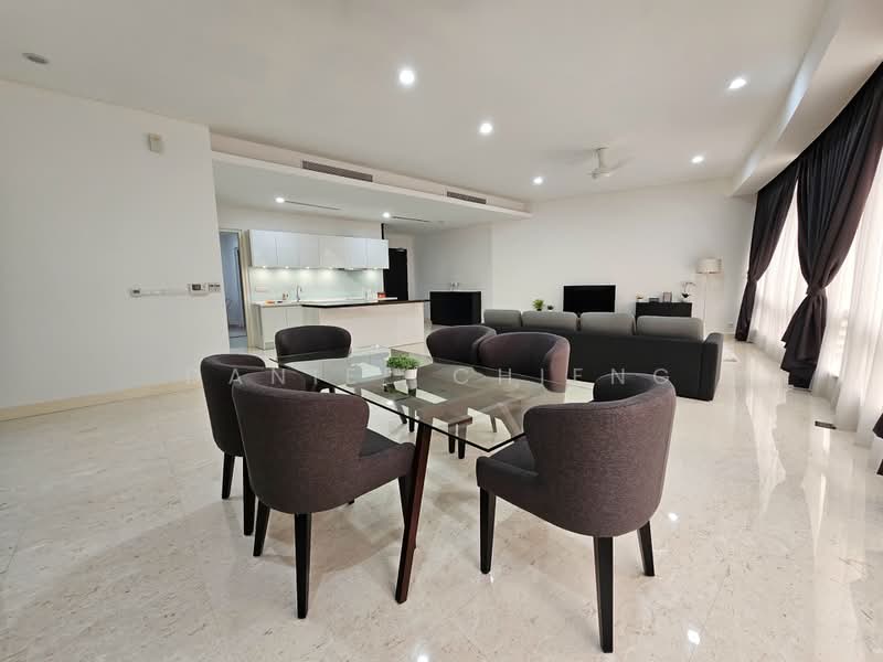 Servis Apartment untuk Dijual di Banyan Tree Signatures - Daniel Chieng - Living Room - PropertyGuru.com.my
