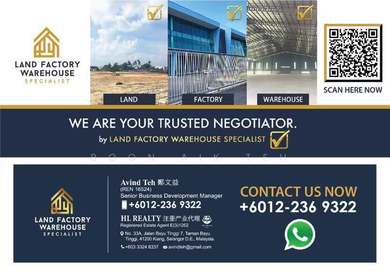 Semi-D Factory for Sale in Klang Sentral (Kapar) - Boon Aik Teh - PropertyGuru.com.my