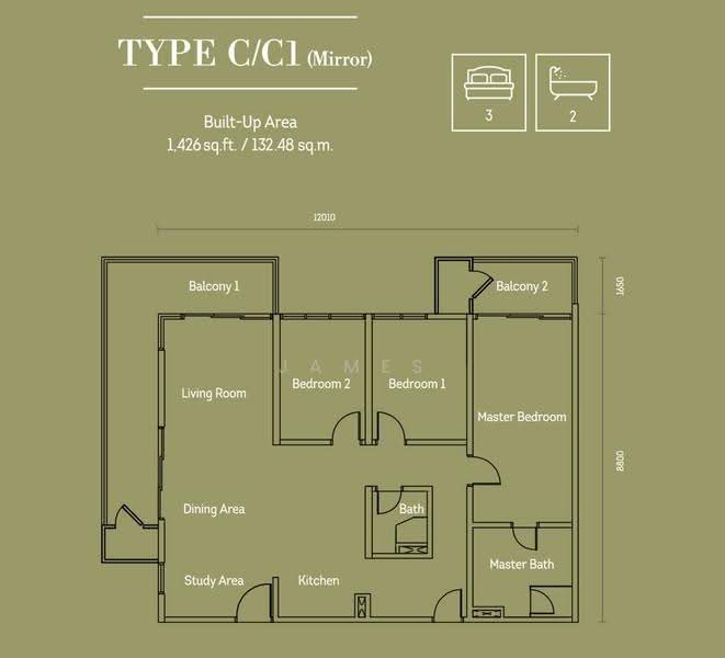 Service Residence for Sale at Hampton Height Damansara - James Law - PropertyGuru.com.my