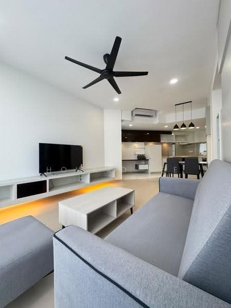 Service Residence for Rent at Verve Suites - Howard Tee - Living Room - PropertyGuru.com.my