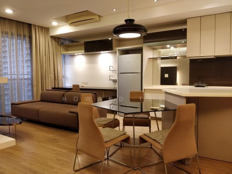 Kediaman Servis untuk Disewa di Verve Suites - Howard Tee - Living Room - PropertyGuru.com.my