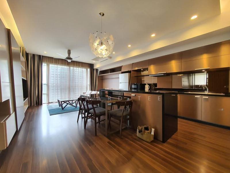 Kediaman Servis untuk Dijual di Verve Suites - Howard Tee - Living Room - PropertyGuru.com.my