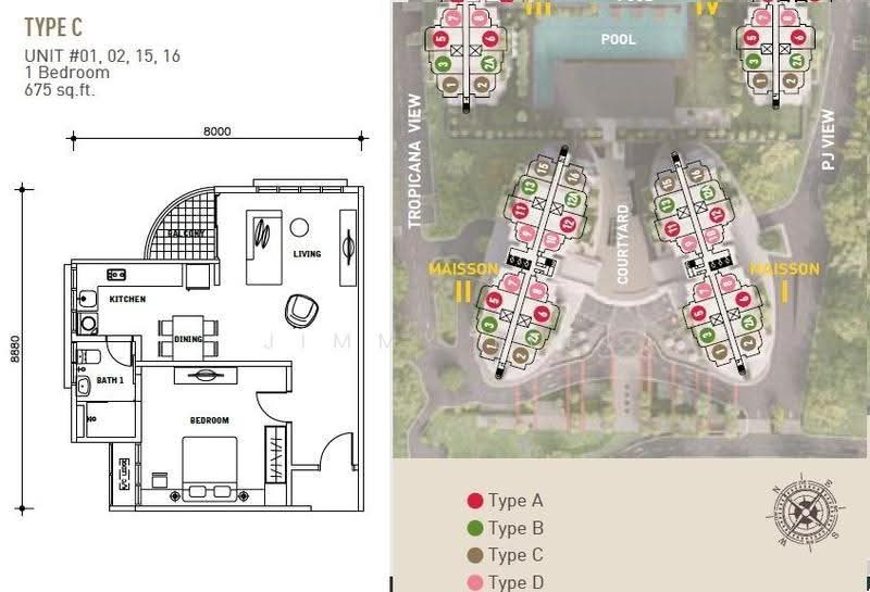 Kediaman Servis untuk Dijual di Maisson - Jimmy Lee - PropertyGuru.com.my