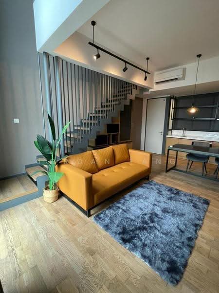 Condominium for Rent at Twy Duplex Condos - Jordan Tang - Living Room - PropertyGuru.com.my