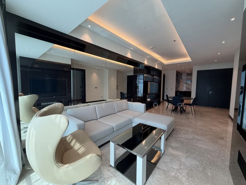 Service Residence for Rent at The Ritz-Carlton Residences - Michelle Ong - Living Room - PropertyGuru.com.my