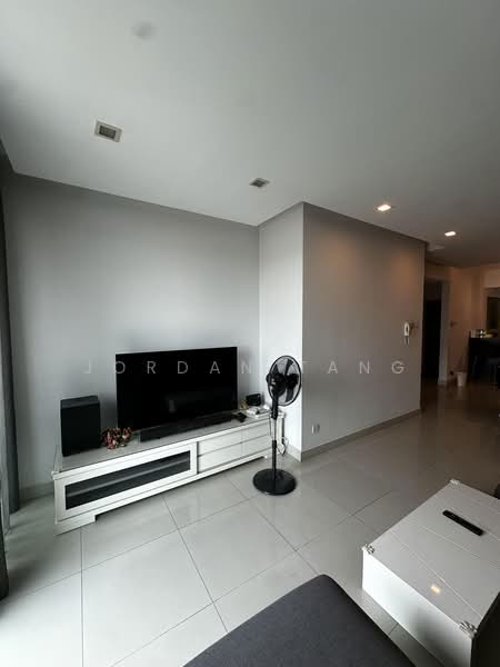 Kediaman Servis untuk Disewa di Solaris Dutamas - Jordan Tang - Living Room - PropertyGuru.com.my