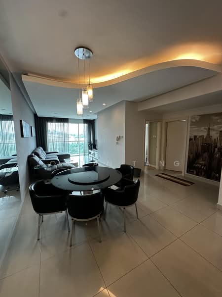 Kediaman Servis untuk Disewa di Solaris Dutamas - Jordan Tang - Living Room - PropertyGuru.com.my
