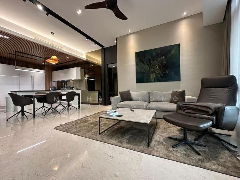 Service Residence for Sale at Banyan Tree Signatures - Michael Kong Kang Wei - Living Room - PropertyGuru.com.my