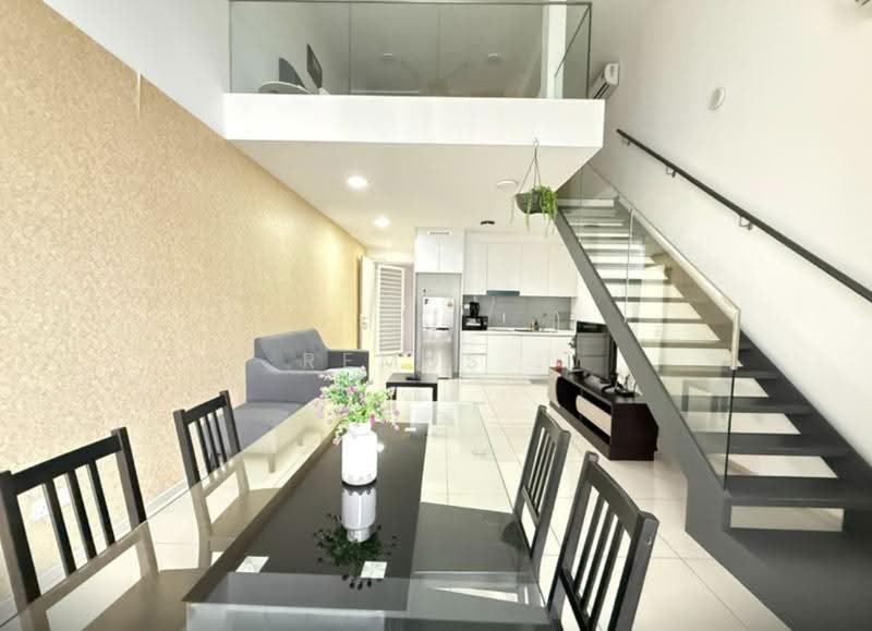 Service Residence for Sale at EkoCheras Service Residences - Remus . - Living Room - PropertyGuru.com.my