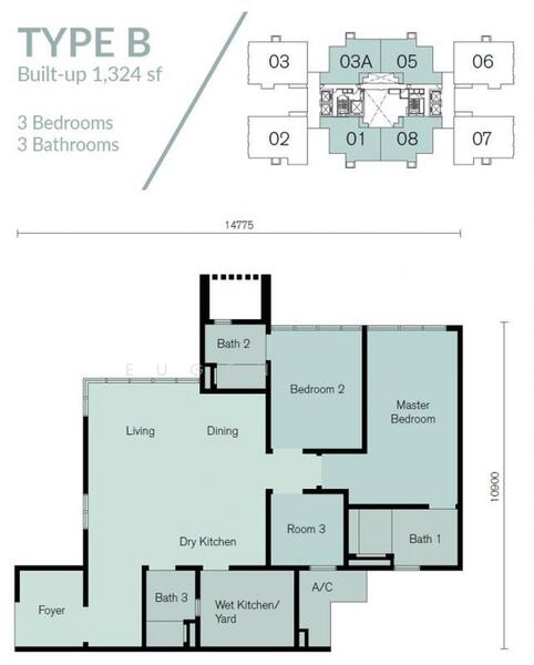 Kondominium untuk Dijual di PAR 3 - Eugene So - PropertyGuru.com.my