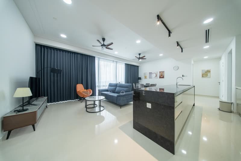 Servis Apartment untuk Dijual di Pavilion Damansara Heights - Nicole How - Living Room - PropertyGuru.com.my