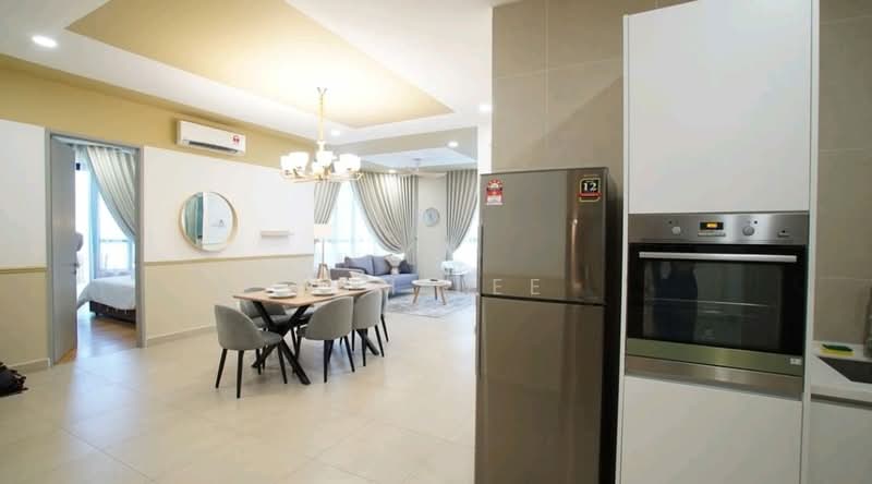Servis Apartment untuk Disewa di KL Gateway Premium Residences - Kim Lee - Living Room - PropertyGuru.com.my