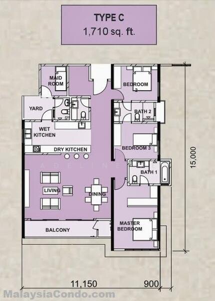 Condominium for Rent at Le Yuan Residence - Adeline Teh - PropertyGuru.com.my