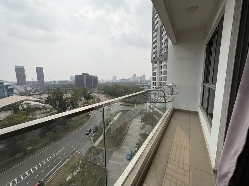 Service Residence for Rent at Cybersquare - Johnny Leong - Balcony - PropertyGuru.com.my