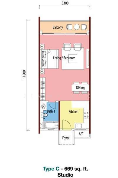 Kediaman Servis untuk Disewa di Oasis Serviced Suites @ Oasis Ara Damansara - Jimmy Lee - PropertyGuru.com.my
