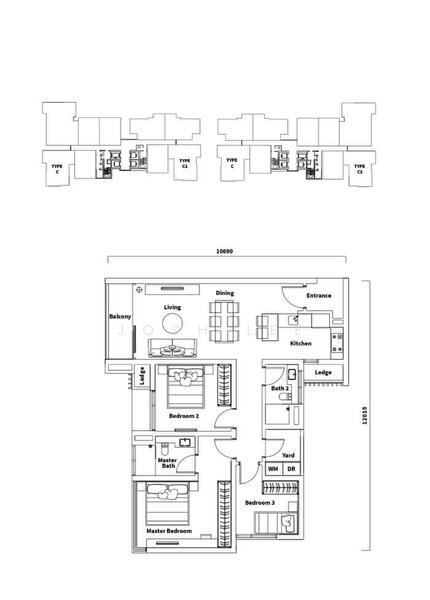Servis Apartment untuk Dijual di Serini Melawati - Josh Lee - PropertyGuru.com.my