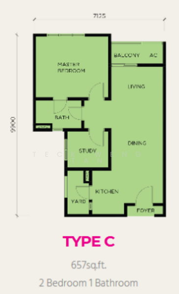 Service Residence for Rent at The Amber Residence @ TwentyFive.7 - Teck Weng Tan - PropertyGuru.com.my