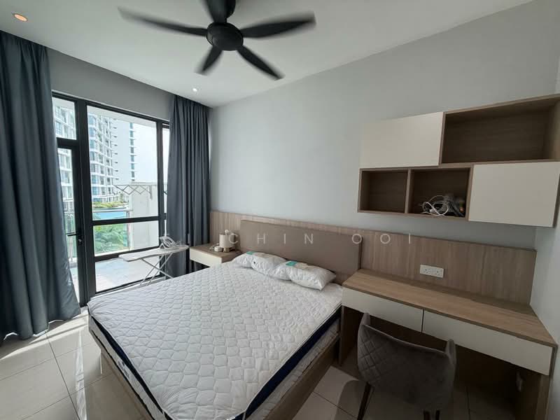 Kondominium untuk Disewa di Queens Residences Q1 @ Queens Waterfront - Wei Chin Ooi - Master Bedroom - PropertyGuru.com.my