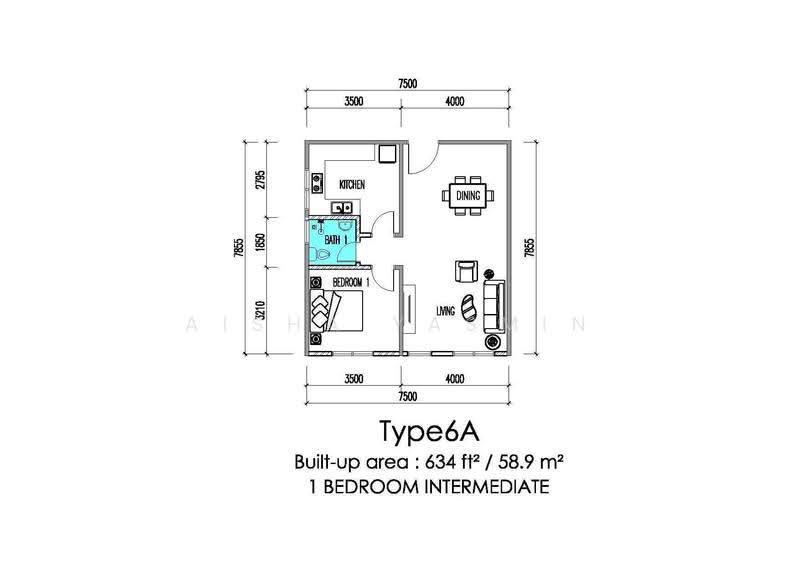 Apartment for Sale at UniVision @ Unimas - Aisha Yasmin - PropertyGuru.com.my