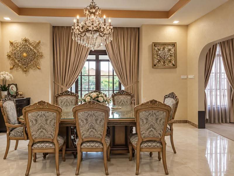 Rumah Banglo untuk Dijual di Damansara Idaman (Ara Damansara) - Ken TCK - Dining Room - PropertyGuru.com.my