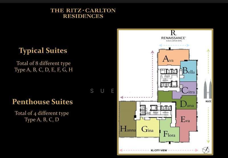 Service Residence for Sale at The Ritz-Carlton Residences - Sue . - PropertyGuru.com.my