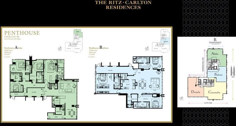 Service Residence for Sale at The Ritz-Carlton Residences - Sue . - PropertyGuru.com.my