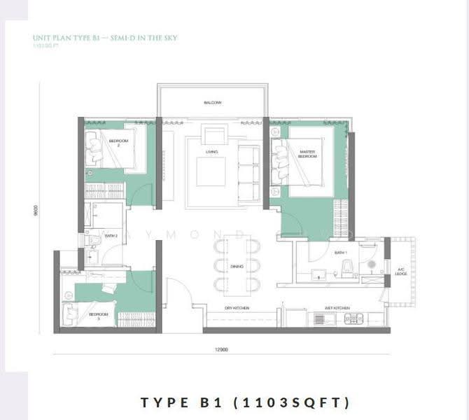 Kediaman Servis untuk Dijual di The Park Sky Residence - Waymond Choo - PropertyGuru.com.my