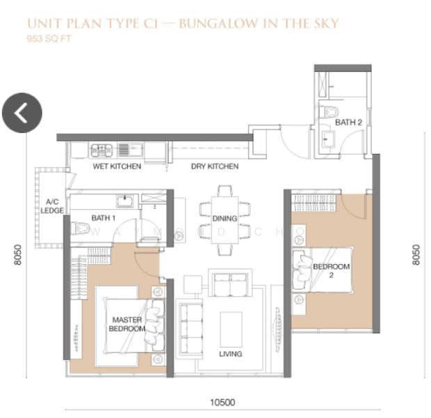 Service Residence for Sale at The Park Sky Residence - Waymond Choo - PropertyGuru.com.my
